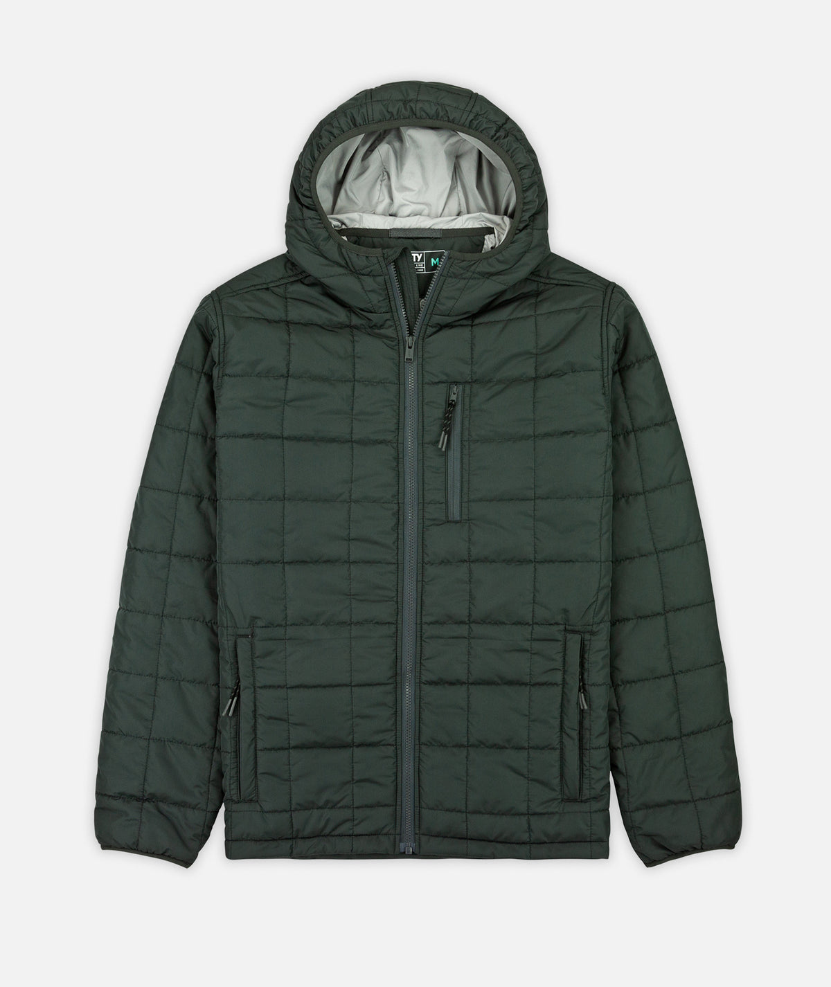 Puffer Coat - Charcoal - Jetty