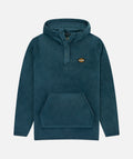 Quintin Fleece Hoodie - Indigo - Jetty
