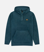 Quintin Fleece Hoodie - Indigo - Jetty