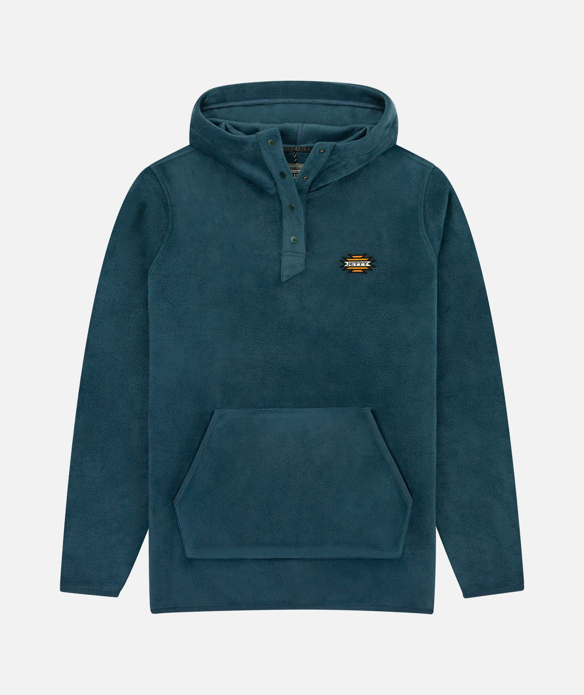 Quintin Fleece Hoodie - Indigo - Jetty