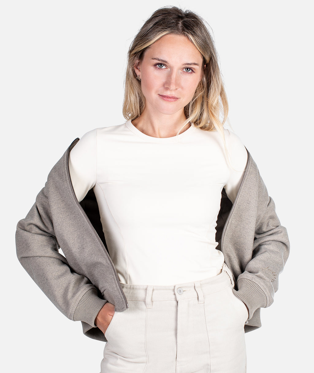 Alta Base Layer Shirt - Cream - Jetty