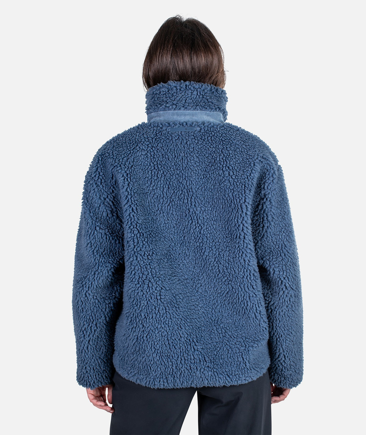 Cedar Hi Pile Fleece Jacket - Blue - Jetty