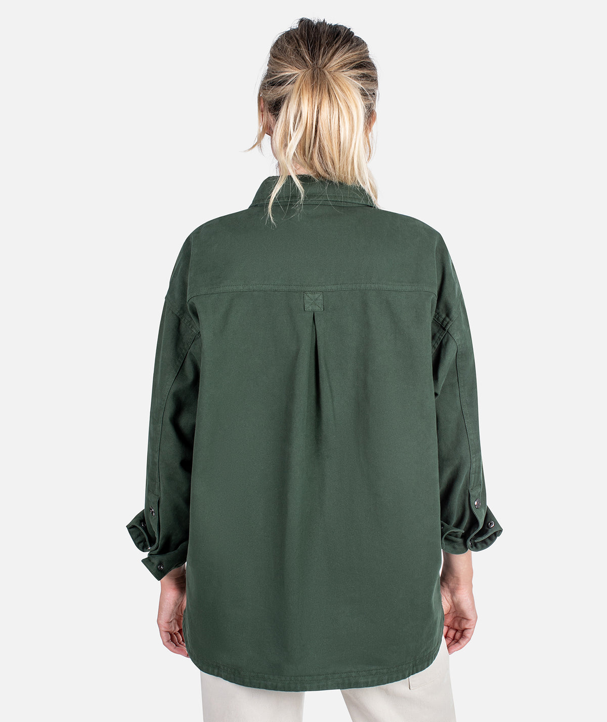 Eden Overshirt - Green - Jetty