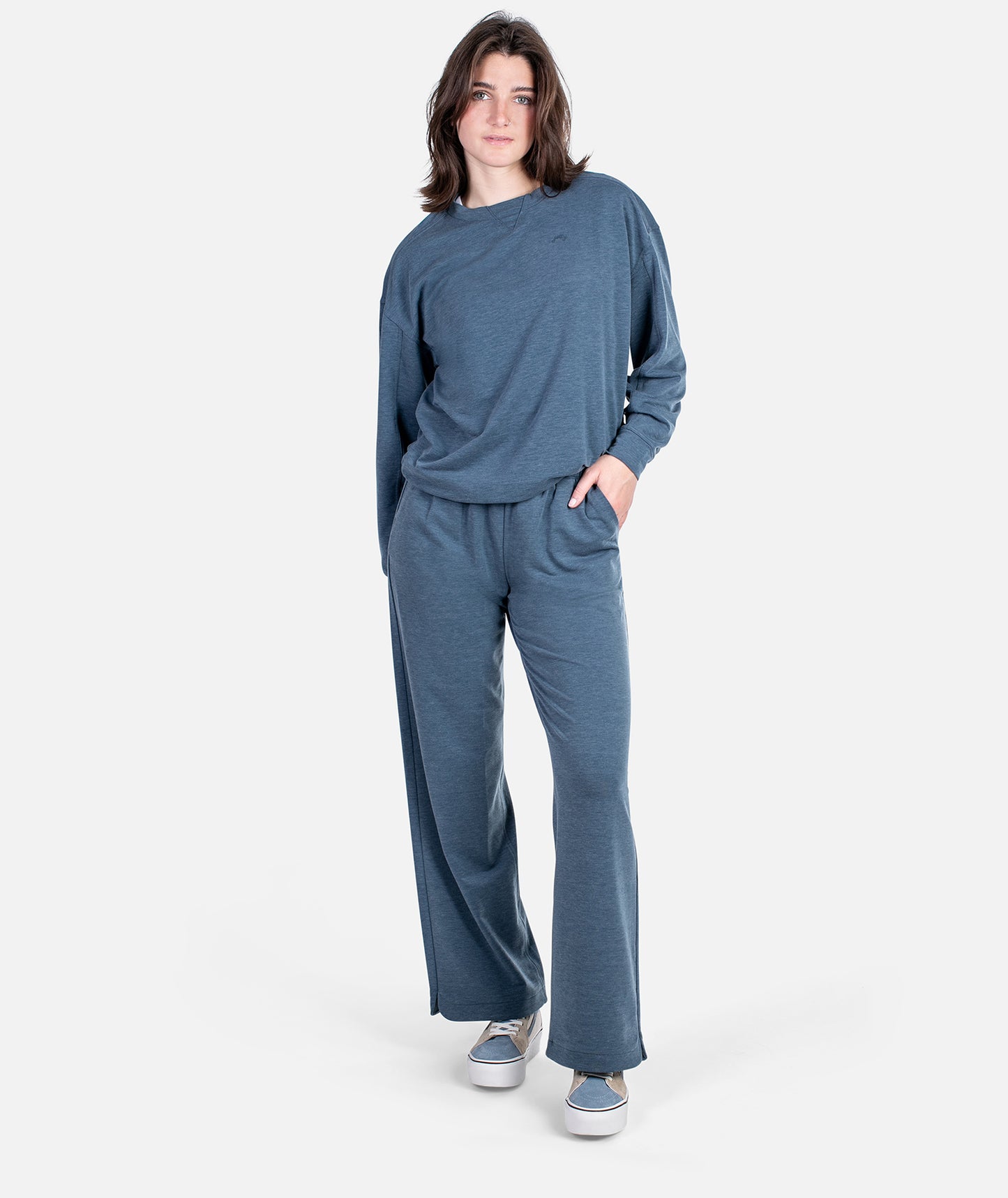 Glacier Lounge-Hose – Marineblau