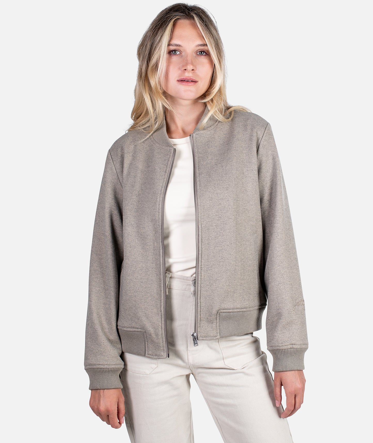 Langco Bomber Jacket - Pumice