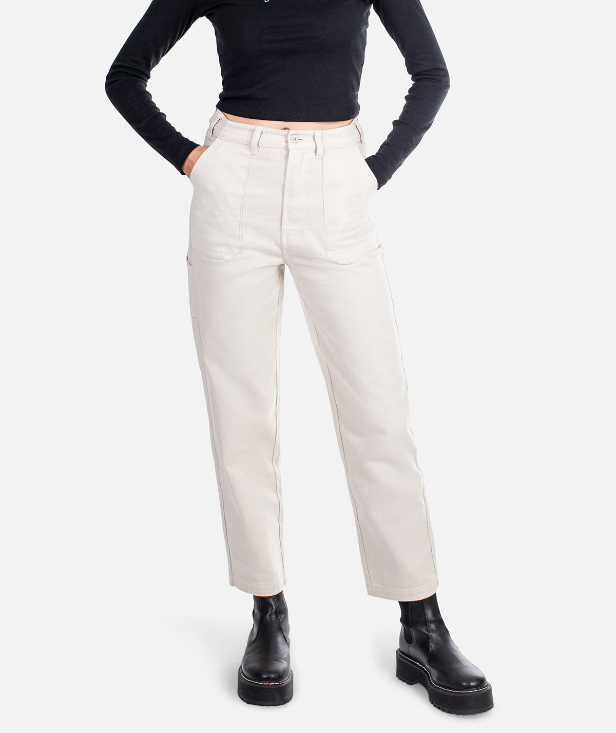 Venice Utility Pant - Pumice - Jetty