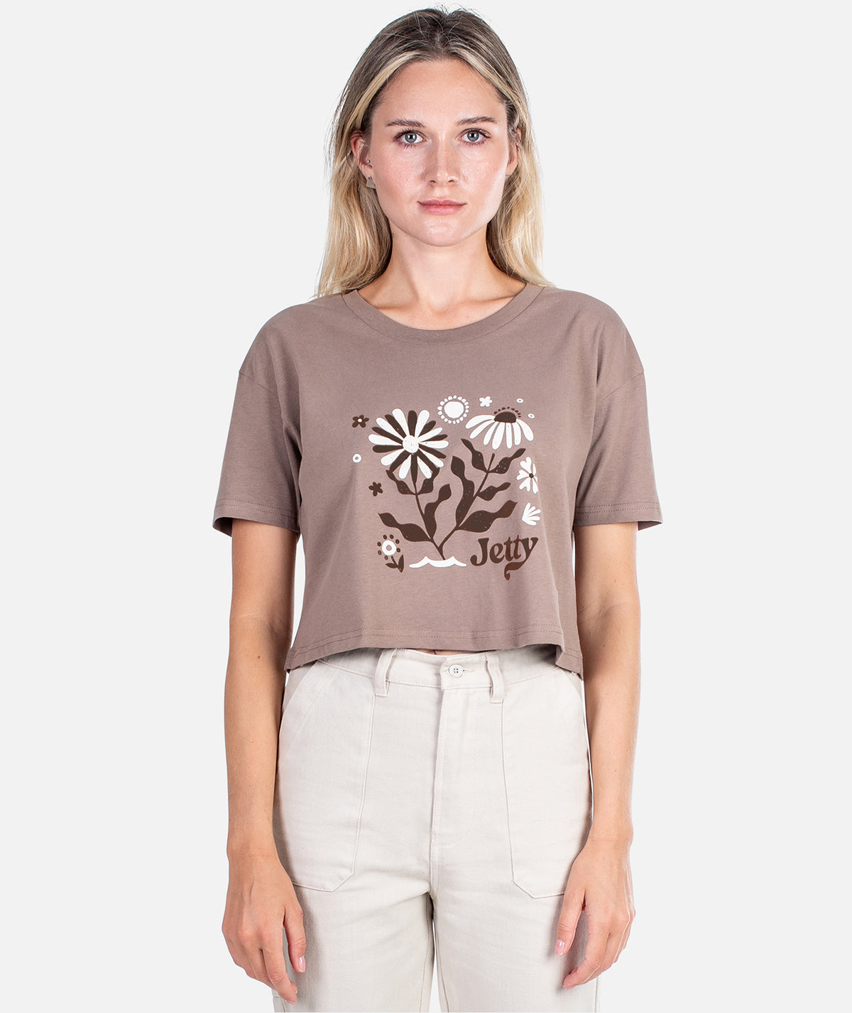 Posy Tee - Brown - Jetty