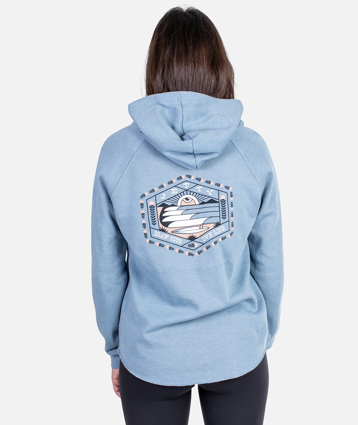 Jetty Scope Tag Scope Hoodie - Blue – Jetty