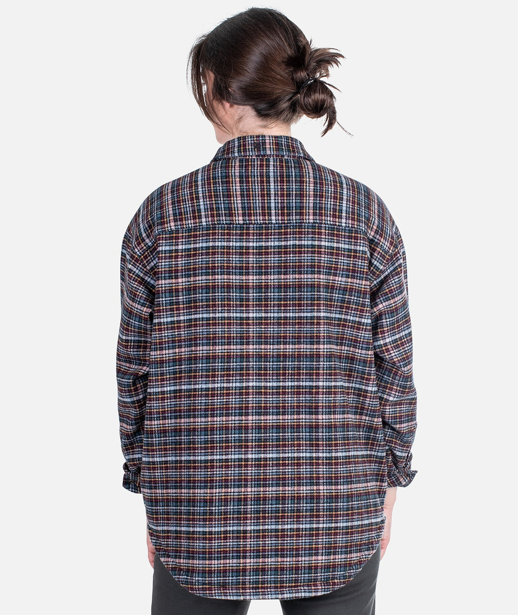 Nivean Flannel Jacket - Graphite - Jetty