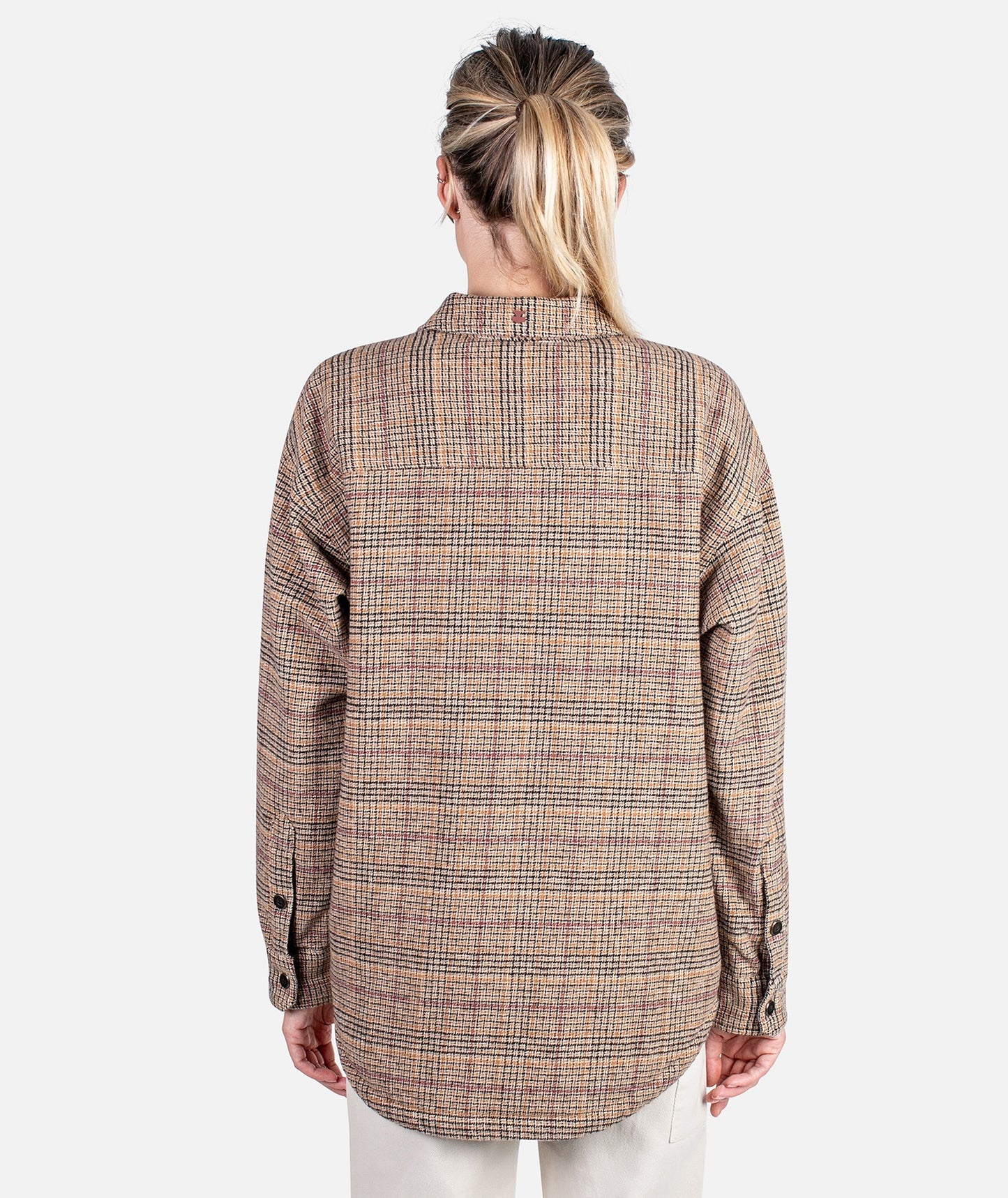 Nivean Flannel Jacket - Tan