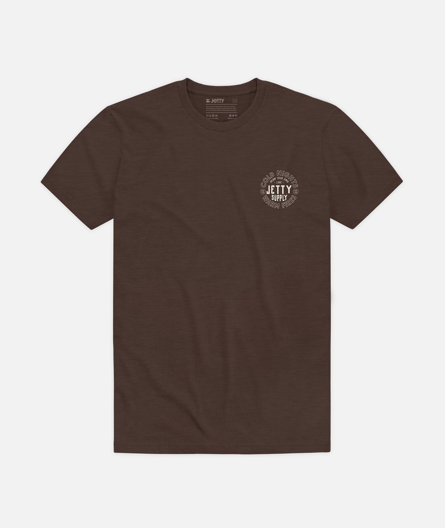 Cold Nights Tee - Brown