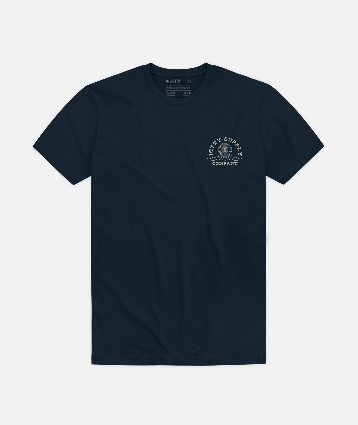 Camiseta Depths - Azul marino