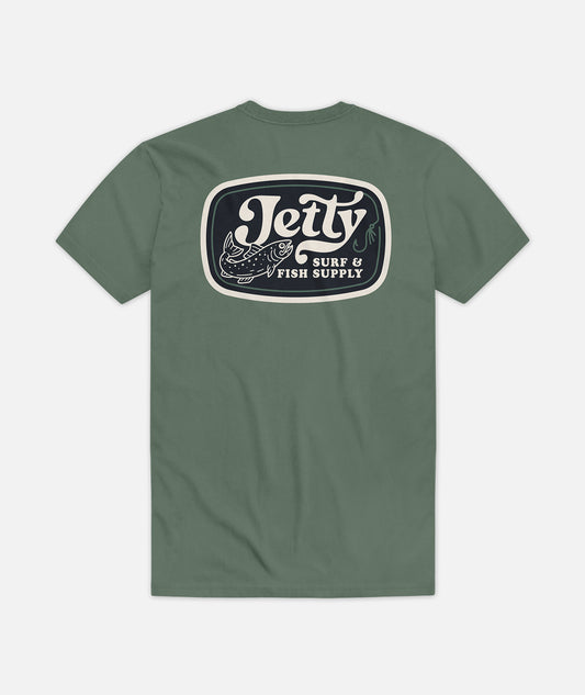 Camiseta con gotero - Verde bosque