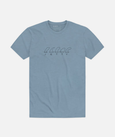 Fins Tee - Fog