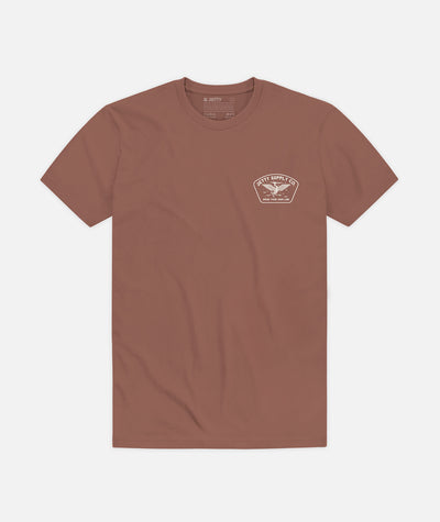 Heron Tee - Brown