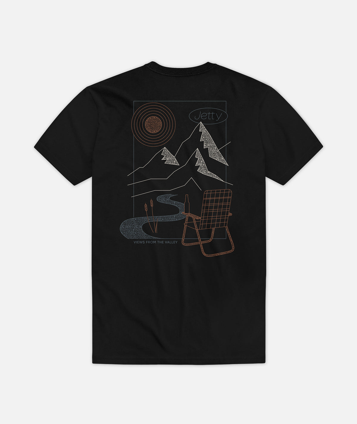 Highpoint T-Shirt – Schwarz 