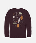 Jettison Long Sleeve - Wine - Jetty