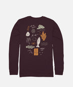 Jettison Long Sleeve - Wine - Jetty