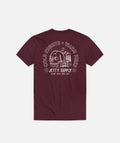 Camiseta Grom Cold Nights - Granate