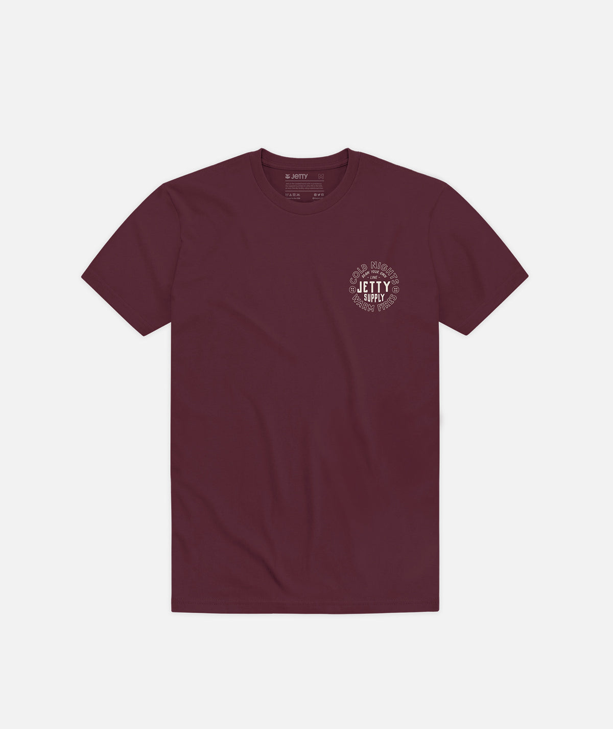 Camiseta Grom Cold Nights - Granate