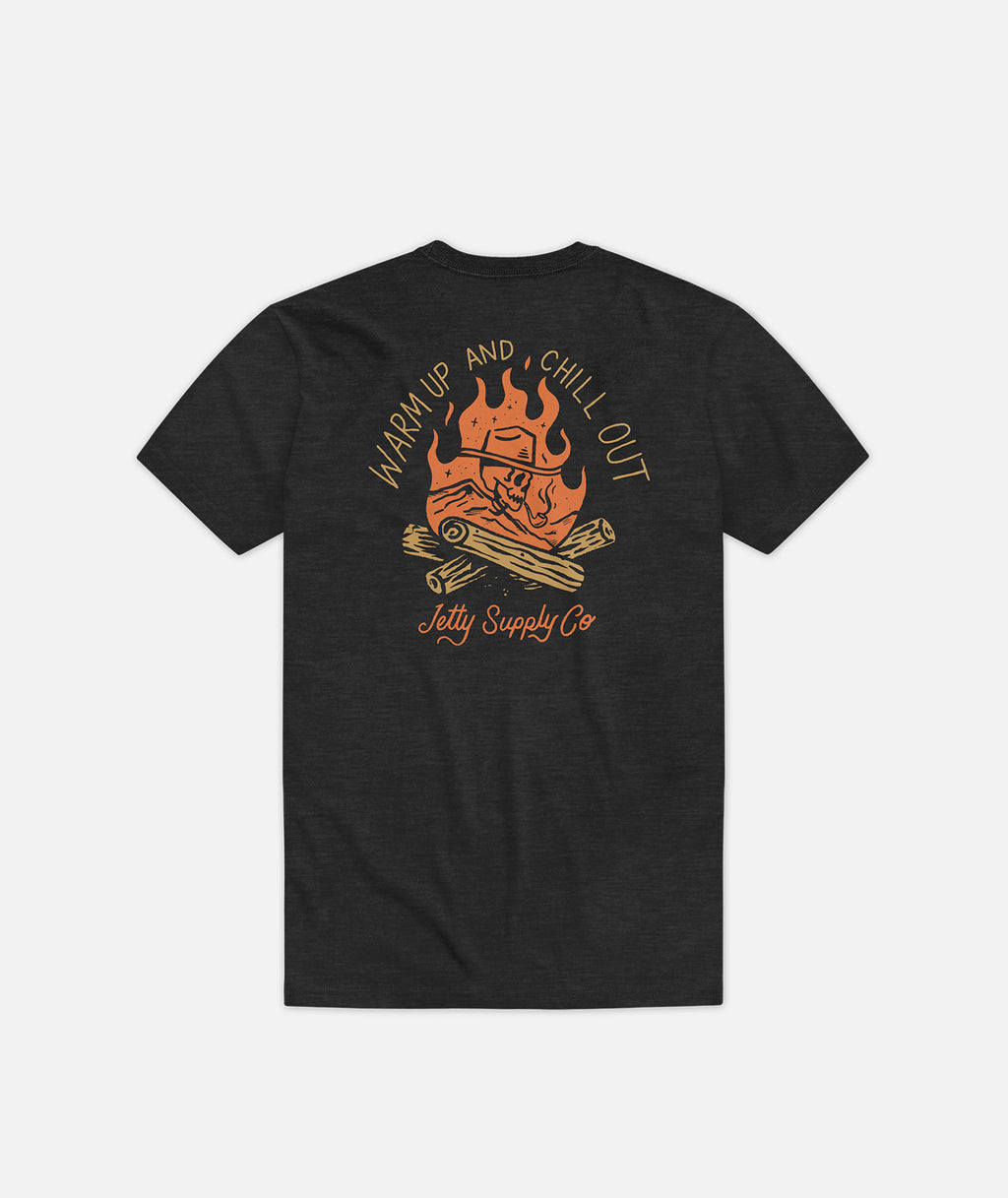 Grom Warm Up Tee - Charcoal - Jetty