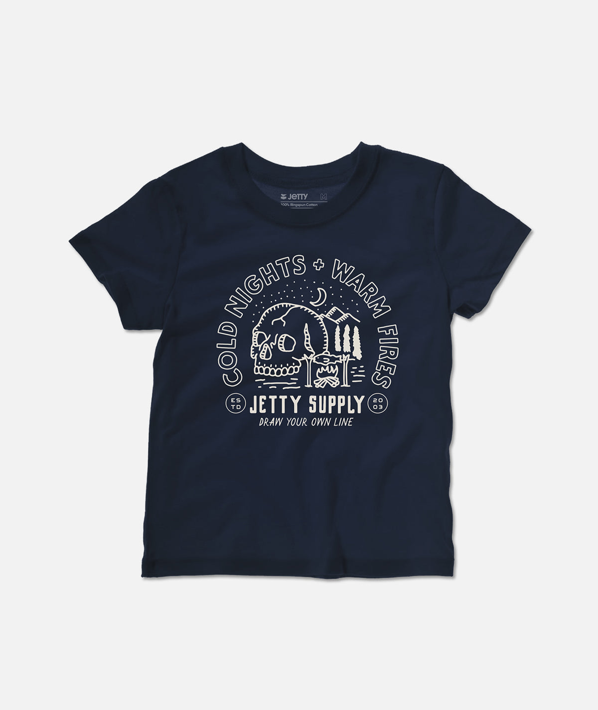 Tot Cold Nights Tee - Navy - Jetty