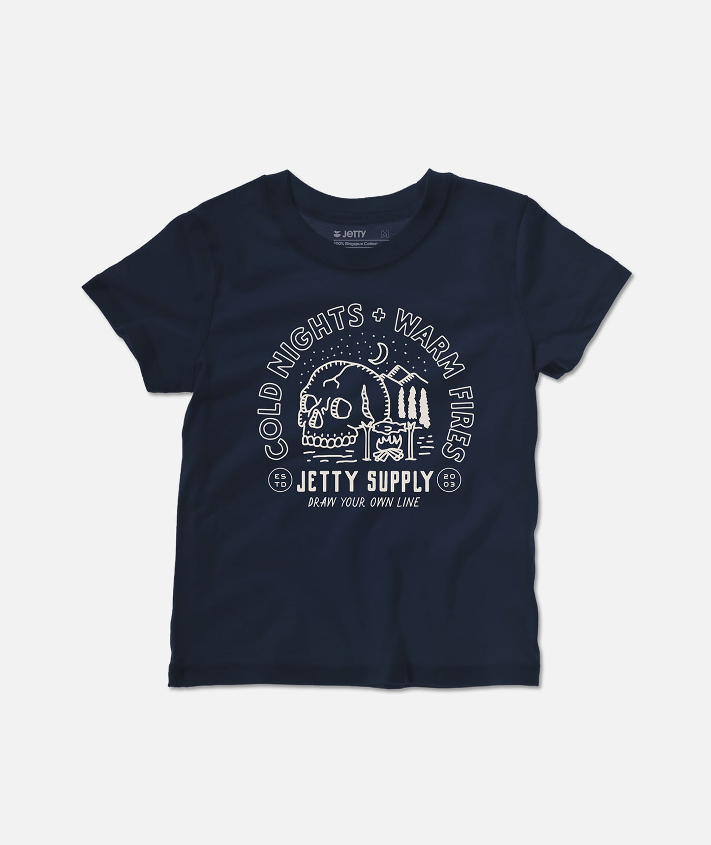 Tot Cold Nights Tee - Navy