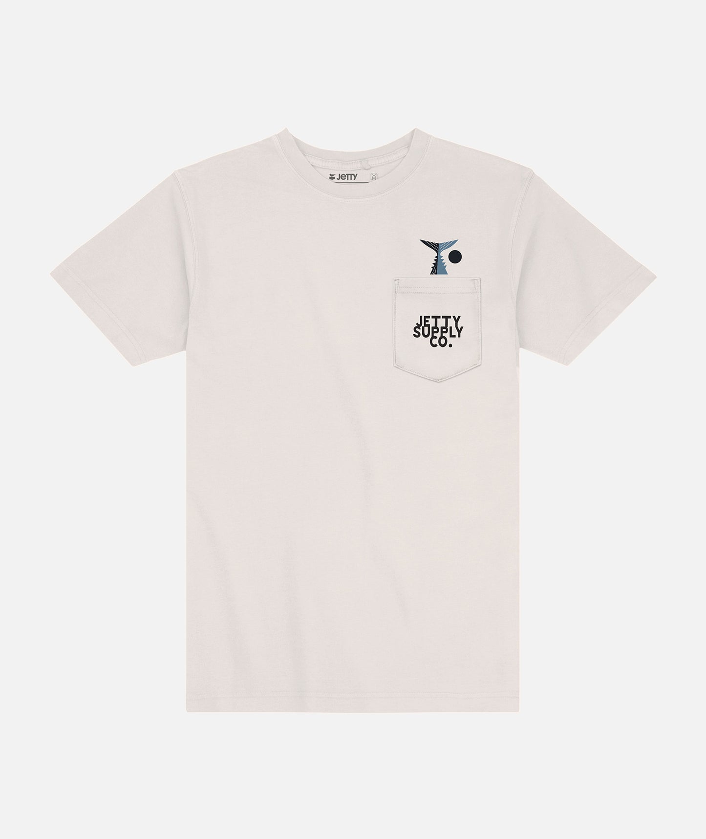 Beach Tuna Pocket Tee - White