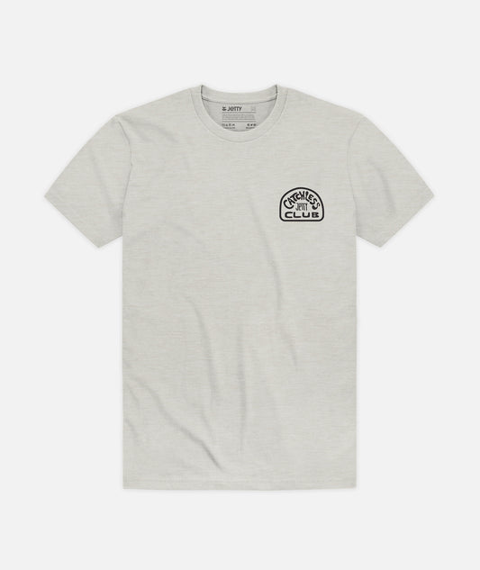 Catchless Club Tee - Heather Grey