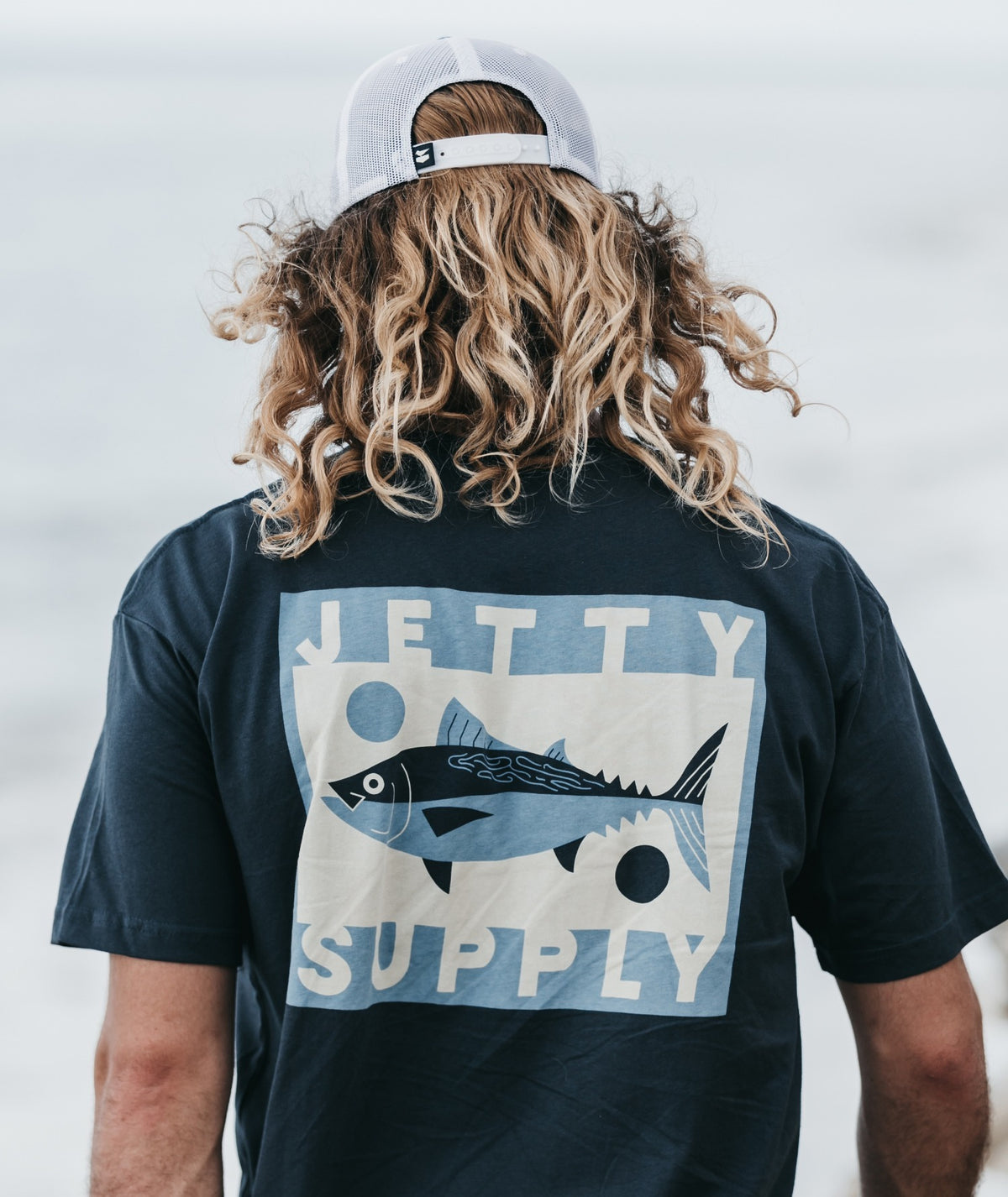 Beach Tuna Tee - Blue - Jetty