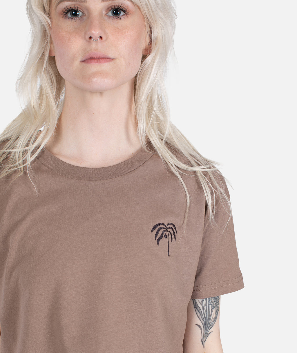 Coco SS Tee - Brown - Jetty