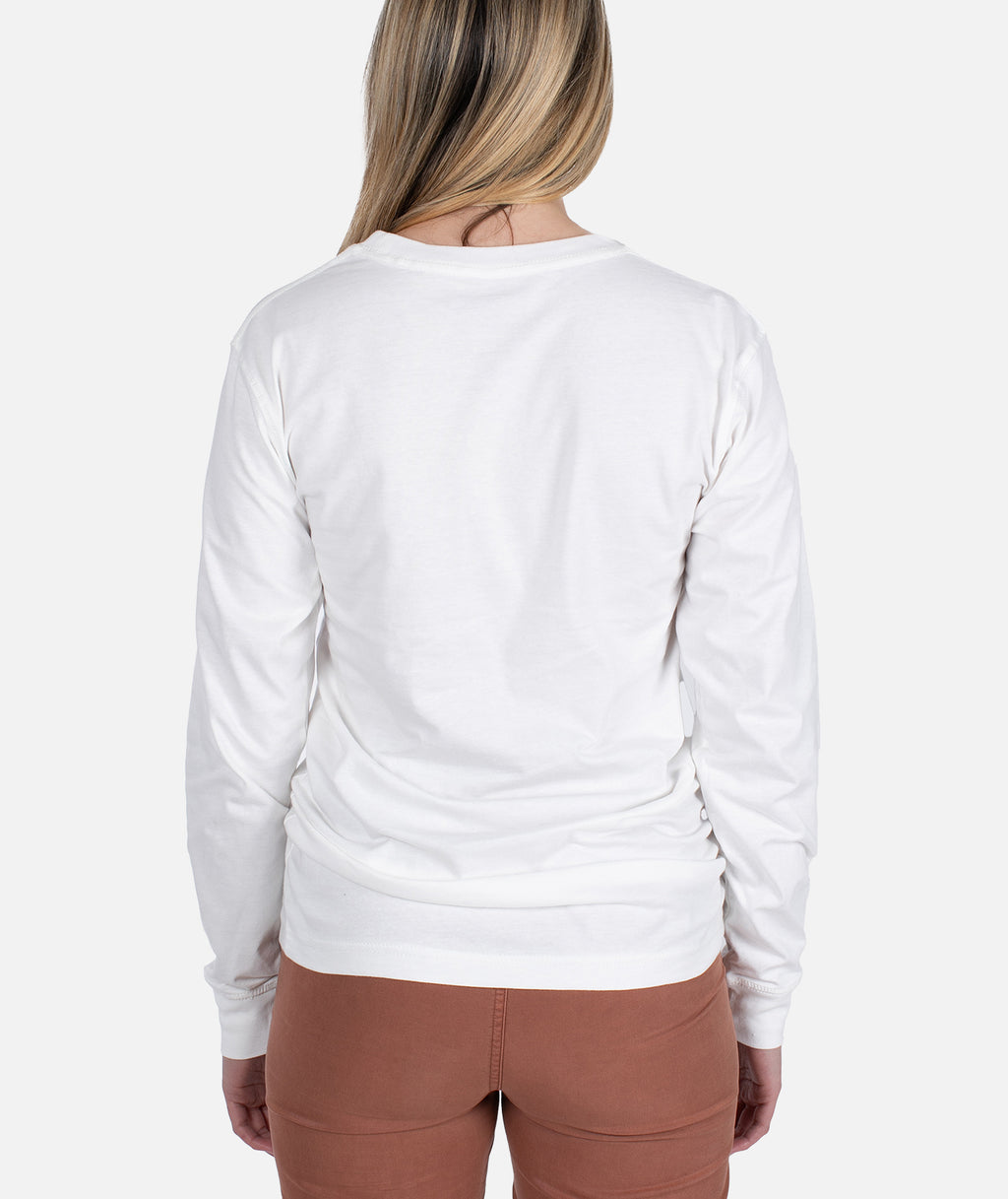 Seaboard Long Sleeve - White - Jetty