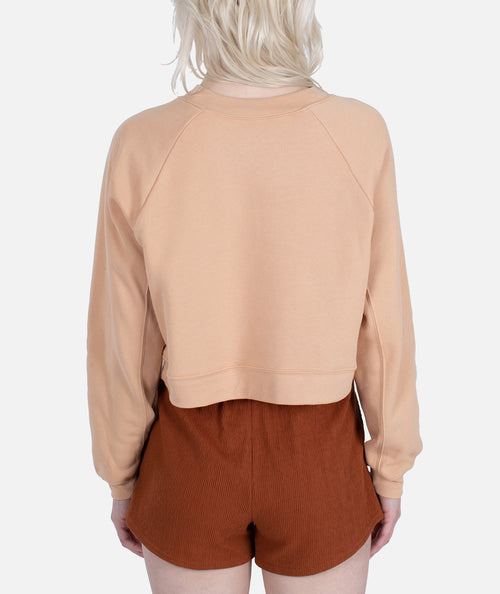 Beachside Crewneck – Pfirsich