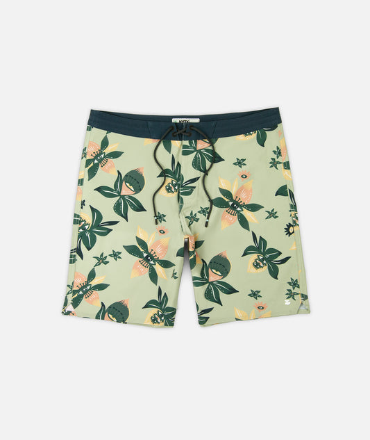 Mako Performance Boardshort – Salbeigrün