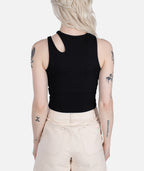 Solstice Ribbed Tank - Carbon