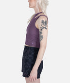 Solstice Ribbed Tank - Purple - Jetty