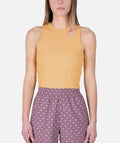 Solstice Ribbed Tank - Mustard - Jetty