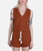 Loran Tank - Brown - Jetty