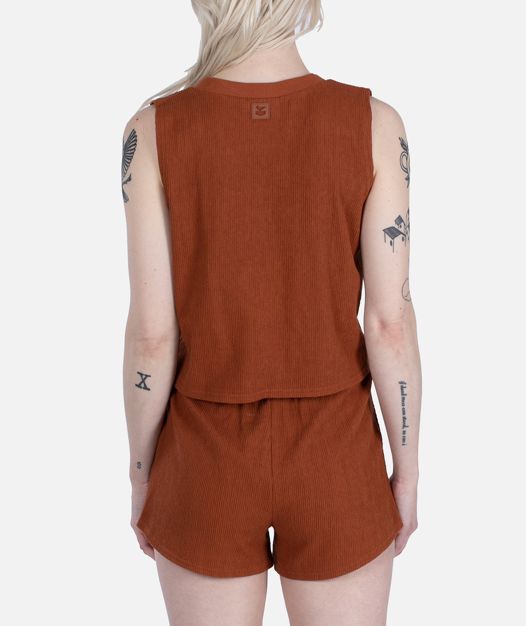 Loran Tank - Brown - Jetty