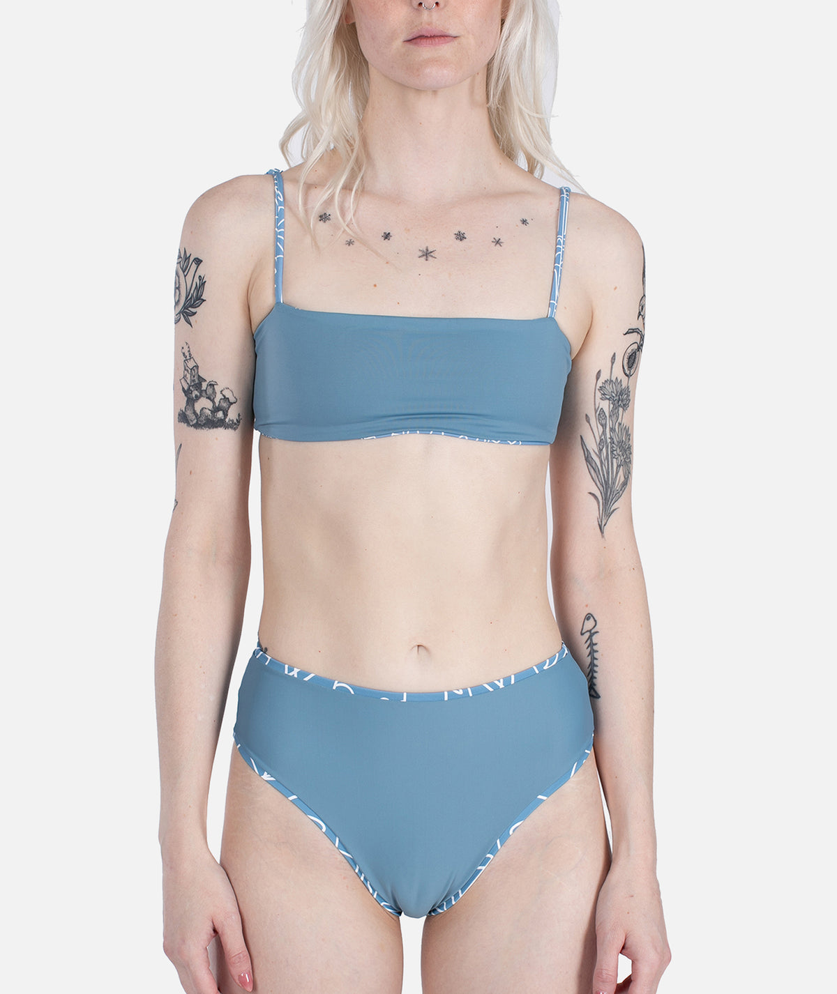 Aria Swim Top - Blue