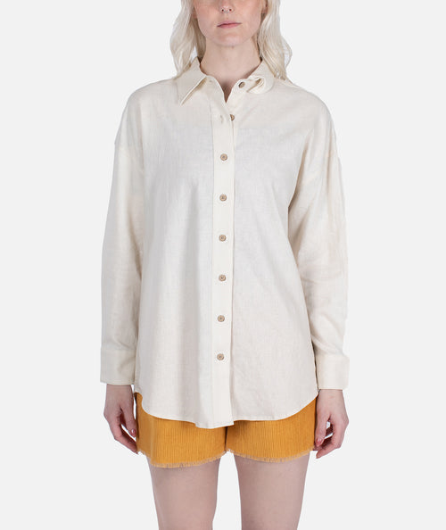 Atlantis Shirt - Cream - Jetty