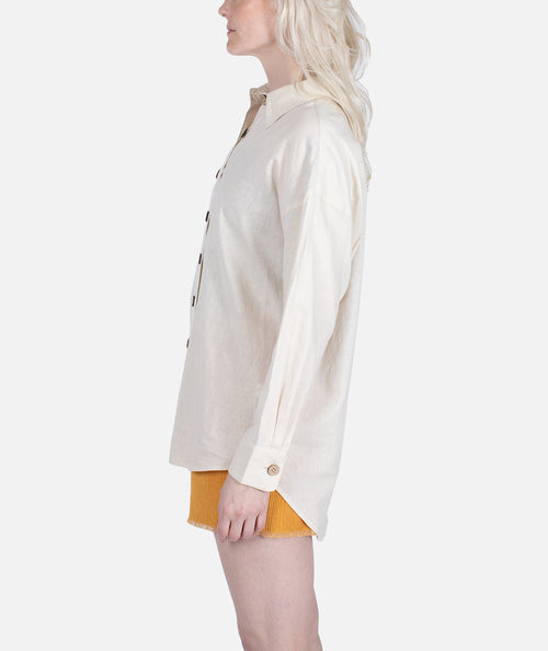 Atlantis Shirt - Cream - Jetty