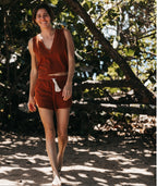Amelia Short - Brown - Jetty