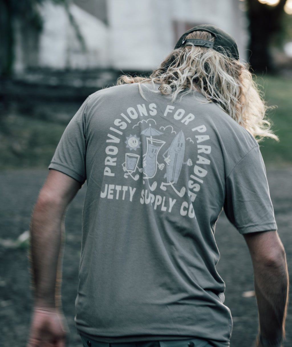 Paradise Pals T-Shirt – Grau