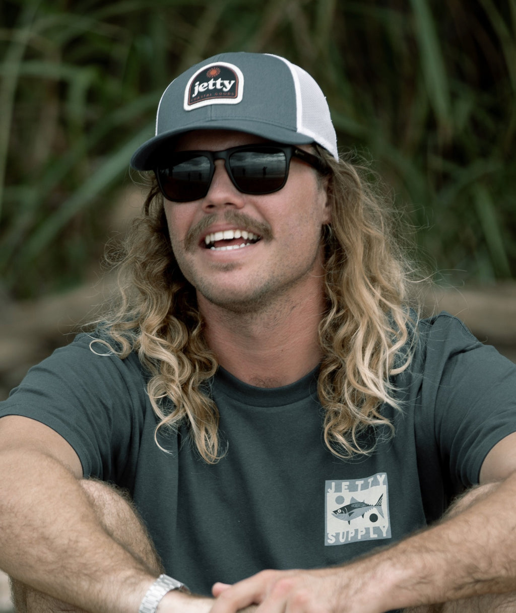 Rise Trucker - Blue - Jetty