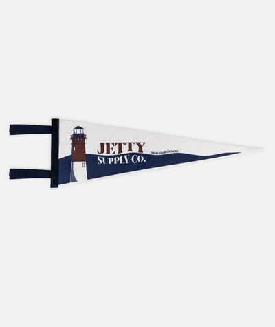 Barnegat Lighthouse Pennant Flag - Assorted - Jetty