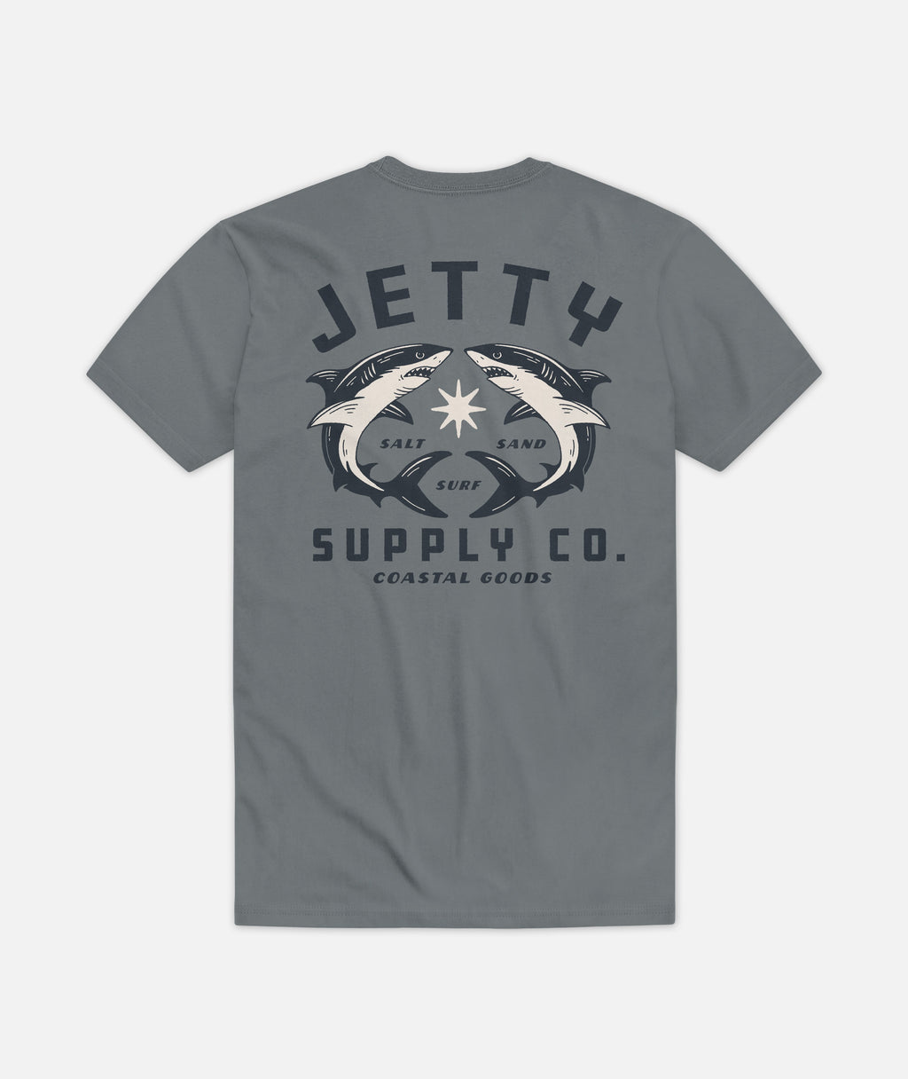 Bullshark Tee - Storm - Jetty