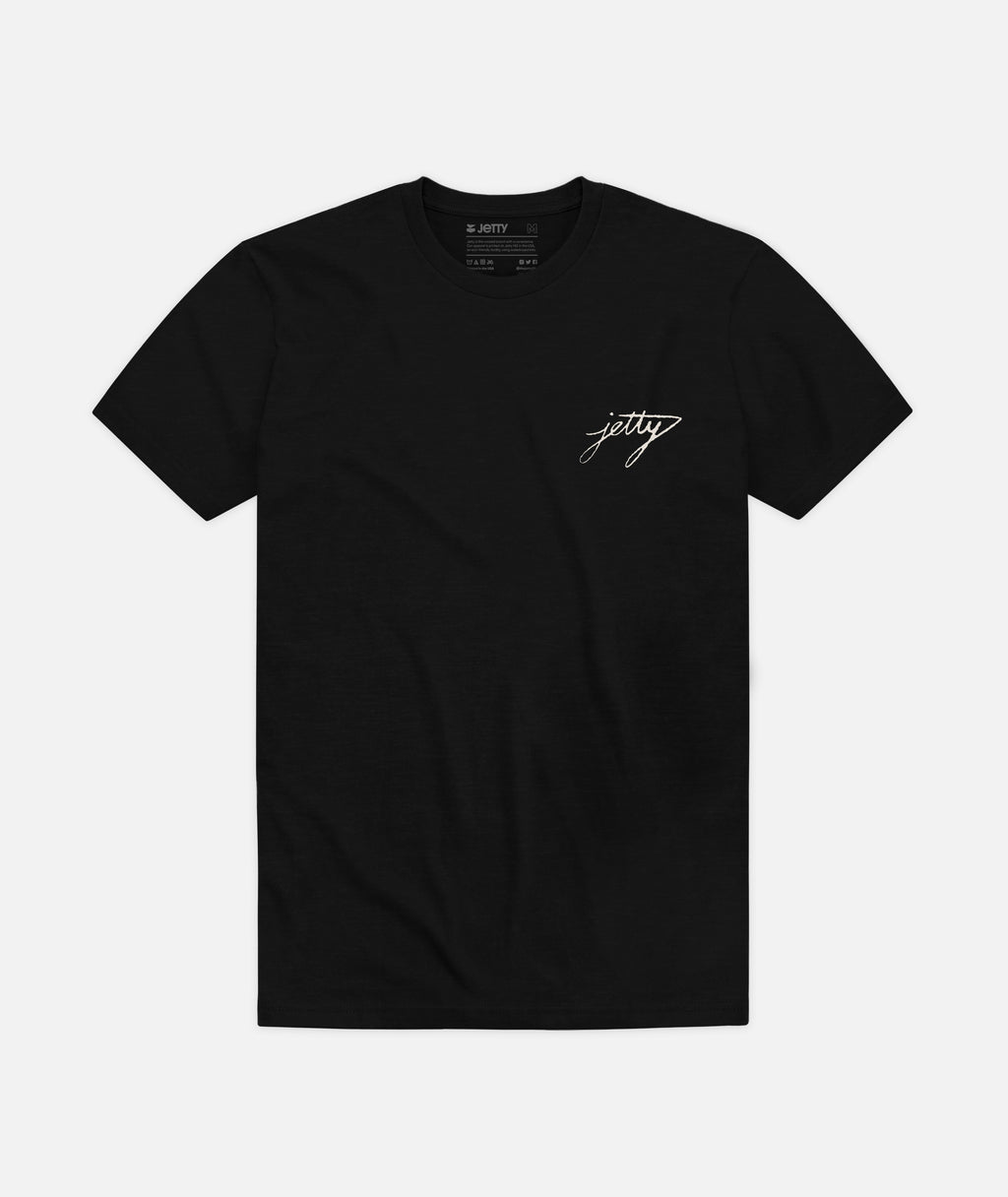 Crush Tee - Black - Jetty