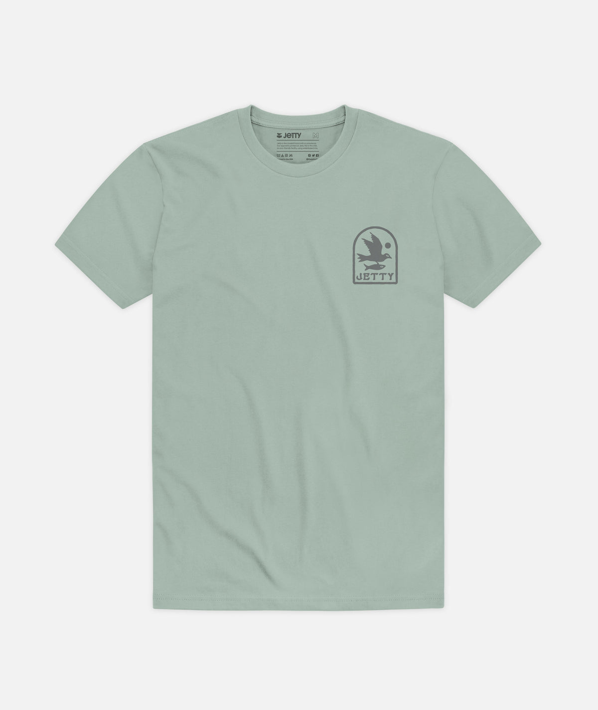 Fish Finder Tee - Green - Jetty
