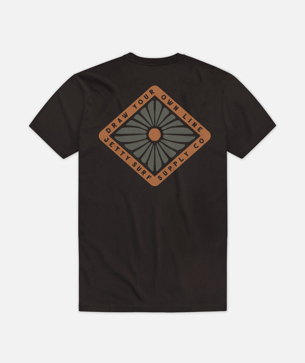 Flare Tee - Brown